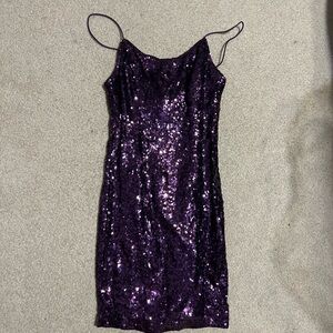 Purple Lulus homecoming dress